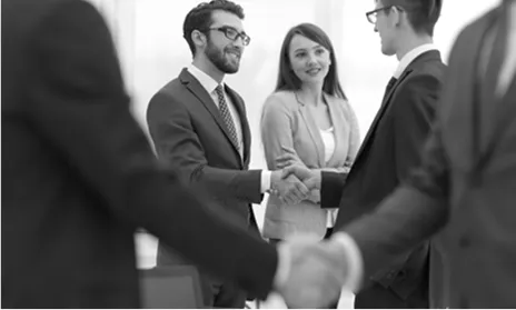 men handshake